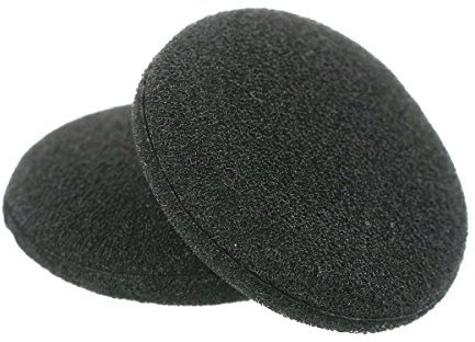 WEWOM 2 almohadillas de espuma universales de repuesto para auriculares, diámetro: 35 mm