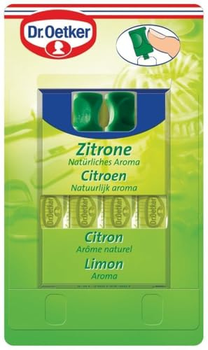 Dr. Oetker Zitronen-Aroma, 4 Stück