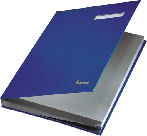 Bene Unterschriftsmappe A4 18 Fächer blau