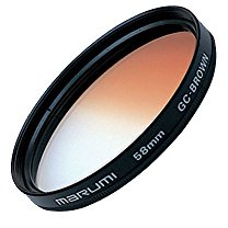 MARUMI filtro digradante marrone GC-BROWN Digital 55mm attacco vite universale