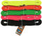 BioThane® Schleppleine genäht, 6m/9mm, mit Handschlaufe, Neongelb