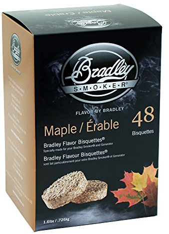 Bradley Smoker BTMP48 Ahorn Bisuetten 48 Pack