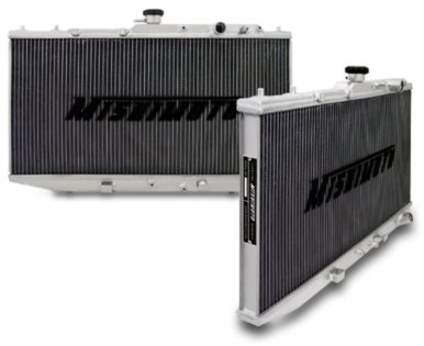 Mishimoto MMRAD-CRX-88 Performance Aluminium Radiator Compatible With Honda Civic CRX 1988-1991 Silver