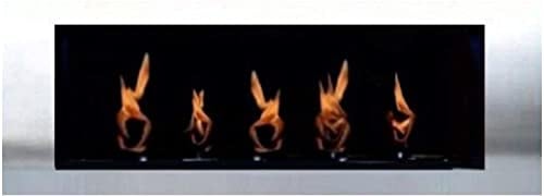 Kaminbau Mierzwa Bio Ethanol und Gel Kamin Wandkamin Daniel - Edelstahl