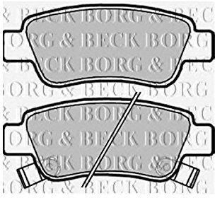REAR BRAKE PADS Toyota Auris 07-