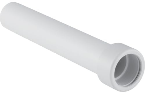 Geberit Ablaufanschlussverl. weiss d40 L:250mm mit Verschraubung in PP 152164111