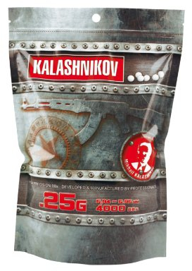 Kalashnikov Swiss Arms Sacco da 4.000 Pallini da 0,25 Grammi