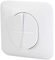SCHNEIDER ELECTRIC - Double interrupteurs va-et-vient OVALIS 10A avec plaque blanc - SCHNEIDER ELECTRIC - S266214