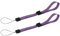 ZedLabz adjustable woven nylon wrist strap for Cameras, MP3 Music Players, electronic devices, Games Controller, Handheld Console, Nintendo DS DS Lite DSi DSi XL 2DS 3DS 3DS XL Wii remote Wii U, Sony PSP 1000 2000 3000 Go PS Vita PS3 Move (purple & black 2 pack)
