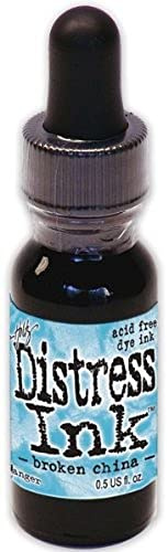 Ranger Tim Holtz Distress Ink Reinker 1/2-Ounce, Broken China (DRI-21537)
