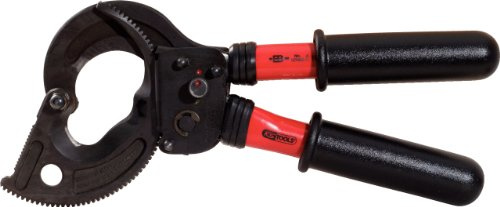KS Tools 117.1248 Isolierte Ratschenkabelschere, 400mm