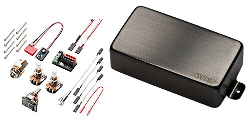 EMG 85 Active Alnico Humbucker Guitar Pickup - Brushed Black Chrome