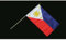 Everflag Stock-Flagge 30 x 45 : Philippinen