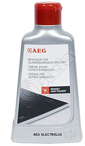 Professionelles Reinigungsmittel für Kochfelder und Induktion und Glaskeramik, 250 ml, Rex Electrolux Zanussi oder AEG I-E-PT 5028