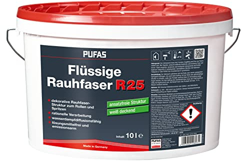 Pufas Flüssige Rauhfaser roll- und spritzfähig 10,000 L