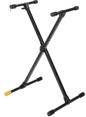 Hercules KS110B EZ-Lok X-Shaped Single Keyboard Stand