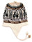 Alpacaandmore Inka Chullo Alpakawolle Muetze One Size Unisex