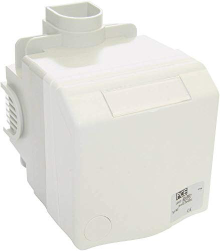 Globe Warehouse CEE Unterputzsteckdose, 16A IP44, 5-polig, weiß, PCE