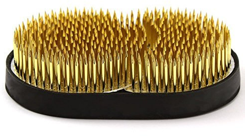 Blumensteckigel - Kenzan Sonne-Mond 93 x 59 mm Nr.302 aus Japan