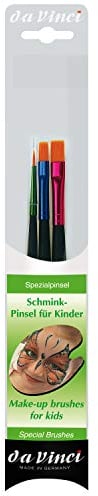 da Vinci Kinder Schminkpinselset, versch, Set of 3 (Synthetic)