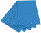 folia 5903 - Fotokarton blau mit weißen Punkten, 50 x 70 cm, 10 Bogen, beidseitig bedruckt - zum Basteln und kreativen Gestalten von Karten, Fensterbildern und für Scrapbooking