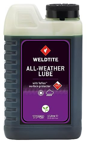 WELDTITE All-Weather Lube With Surface Protector for Bikes - Long-Lasting Protection, 1 Litre