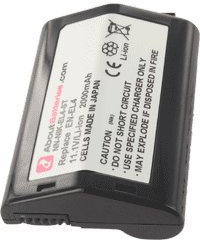 AboutBatteries Batterie pour Nikon D3S, 11.1V, 2200mAh, Li-ION