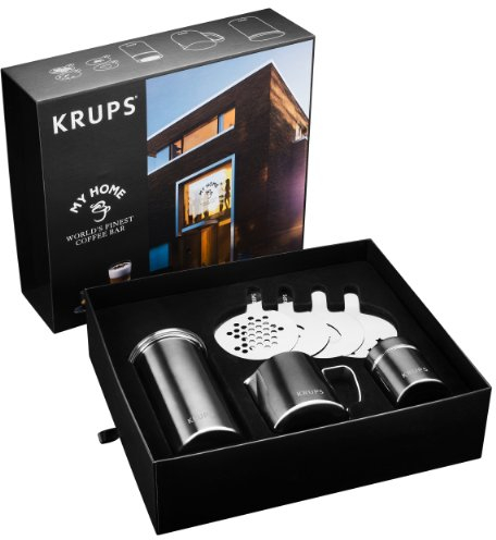 Krups XS8020 - Accesorios para cafetera, acero inoxidable, plateado