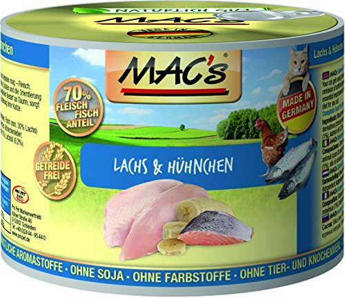 MAC's Cat Lachs & Huhn (getreidefrei) 6 x 200 g