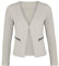 DANAEST Damen Blazer mit Taschen (382), Farbe:Beige, Kostüme & Blazer für Damen:44 / XXL
