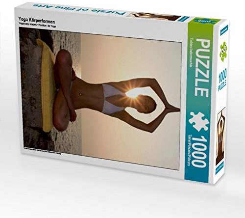 CALVENDO Puzzle Yoga Körperformen | 1000 Teile Lege-Größe 48 x 64 cm Foto-Puzzle für glückliche Stunden