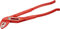 SAM Outillage 201-25V Pince multiprise type plombier avec branches entrepassées à double crémaillère Longueur 250 mm