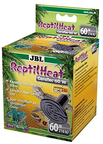 JBL ReptilHeat 71173 Keramik-Heizstrahler für Terrarien, 60 W