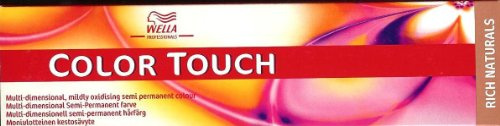 Tinte Wella Color Touch 7/47 rubio medio, rojo y marrón, 60 ml