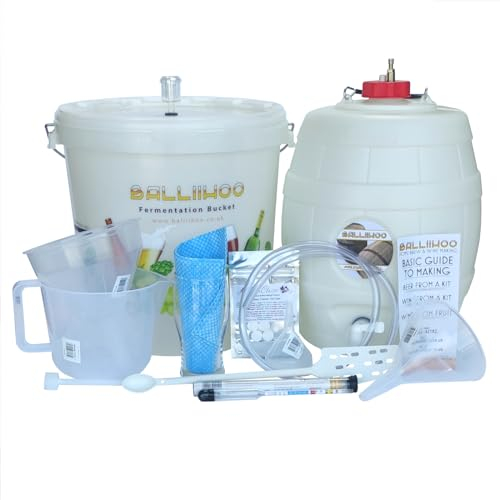 Balliihoo Homebrew Kit Complete Starter Set With Barrel And Co2 Control Cap