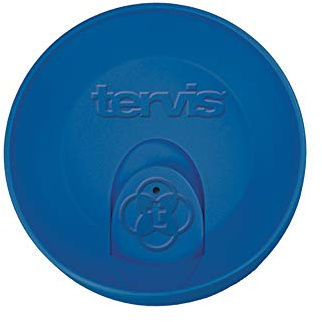 Tervis Travel Lid, 16 oz, Blue | Replacement lid for Tervis Tritan Tumbler, Double-Wall Insulated, Keeps Drinks Cold & Hot, Pack of 1