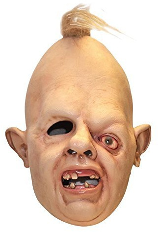 Coopers tm Latex Sloth mask from The Goonies 1980's Fancy Dress by