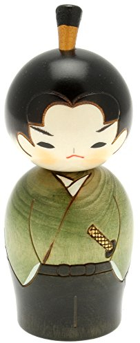 Usaburo Japanische Kokeshi-Puppe, Hiro der Junior Samurai
