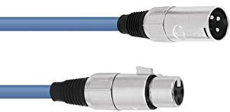 OMNITRONIC XLR Kabel 3pol 3m bl