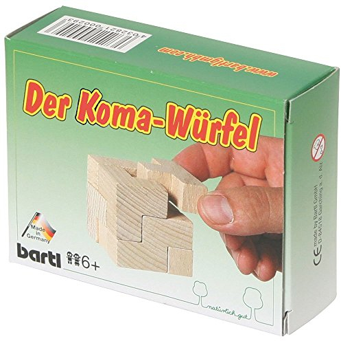 Bartl 104558 Taschenpuzzle Der Koma-Würfel 7 Teile