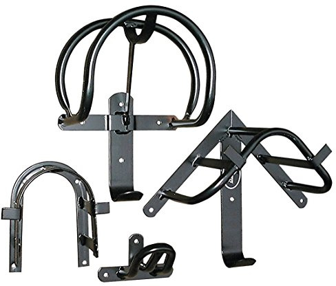 AMKA Geschirrhalter Pferd Set Pferdegeschirr 4-teilig Kutschgeschirr Halter für Wand