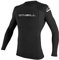 O'NEILL Wetsuits Herren Basic Skins UPF 50+ Langarm Rash Guard, Schwarz, S