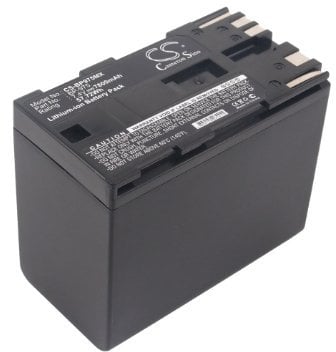 Battery for Canon XM2 Li-ion 7.4V 7800mAh - BP-975