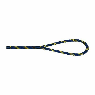 Liros Handy Elastic Festmacher 10mm Länge 10m Marine/gelb