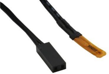 5 Stück InLine Temperatursensor, mit Kabel, 1m