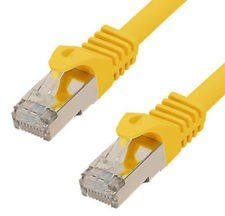 Schwaiger Cat 5-Netzwerkkabel STP gelb 2m