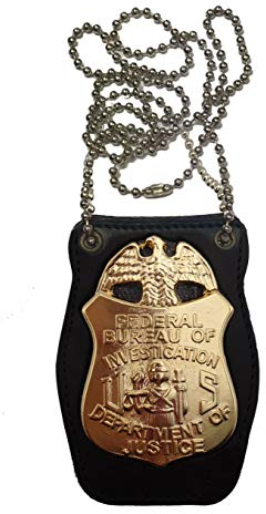 Holder Badge FBI (Included Badge)