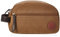 Timberland Kit de voyage en toile pour homme, kaki, Taille unique, Trousse de toilette en toile de voyage