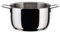 Alessi Edelstahl Kasserolle Pots and Pans silber Edelstahl 18/10 spülmaschinengeeignet Pots&Pans