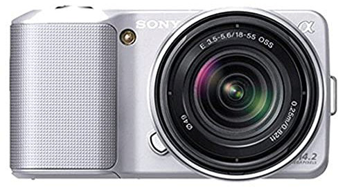 Sony NEX-3K/S Compact Camera 14.2 MP CMOS 4592 x 3056 pixels Silver Compact Camera - Digital Cameras (14.2 MP, 4592 x 3056 pixels, CMOS, HD, 239 g, Silver)